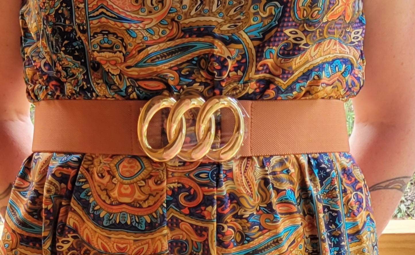 Brown Gold Belt