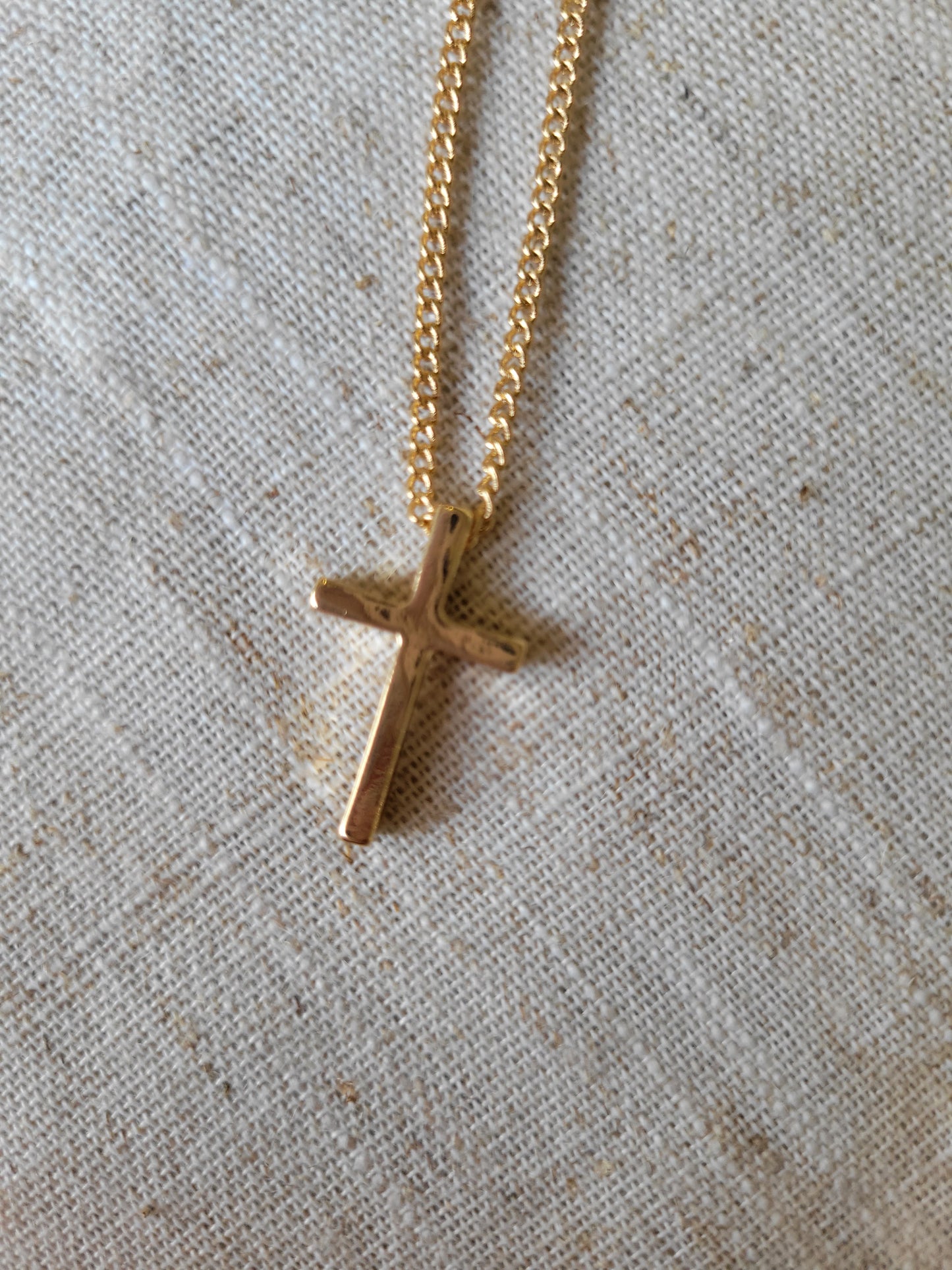 Gold Cross Necklace