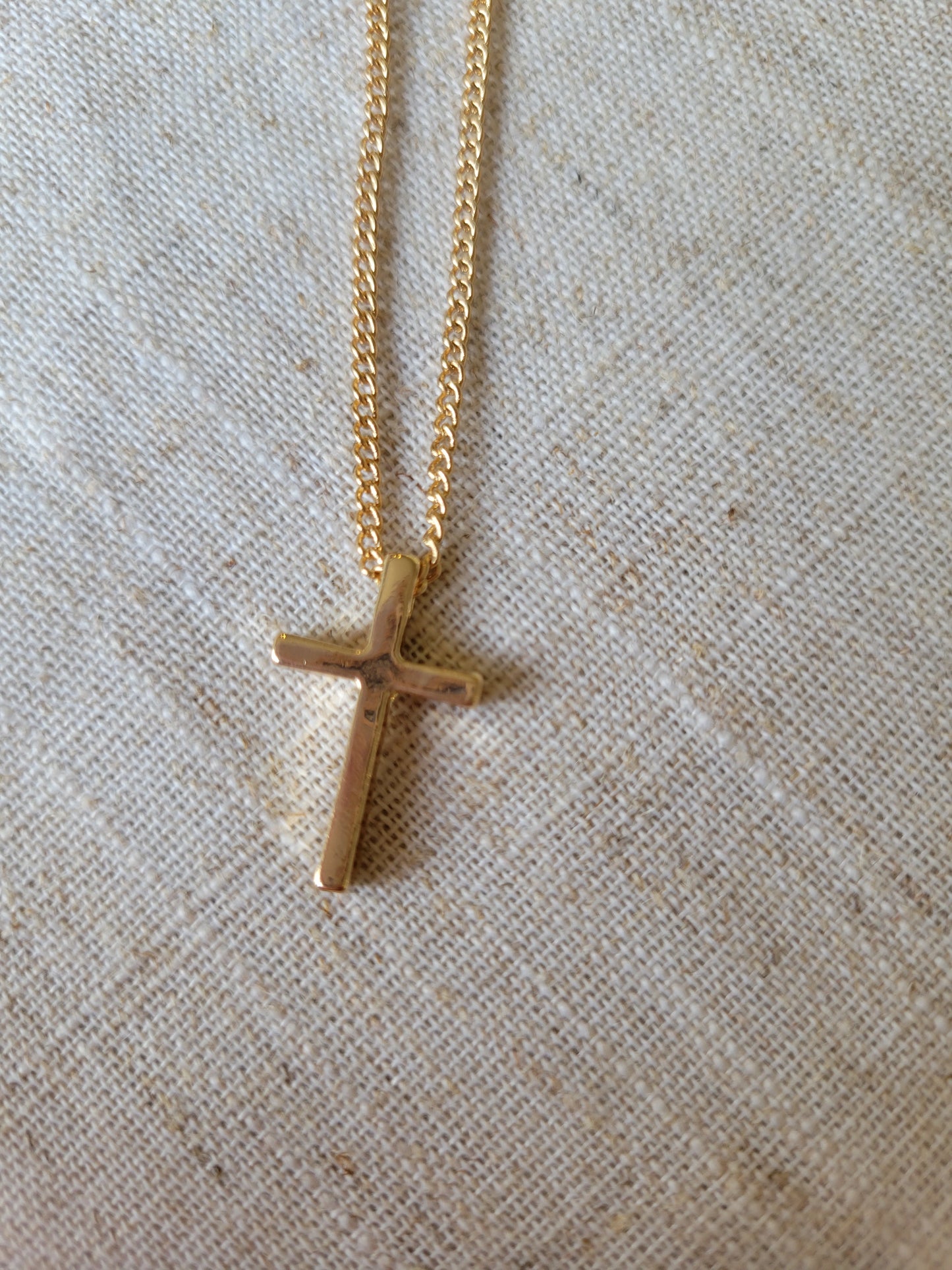 Gold Cross Necklace