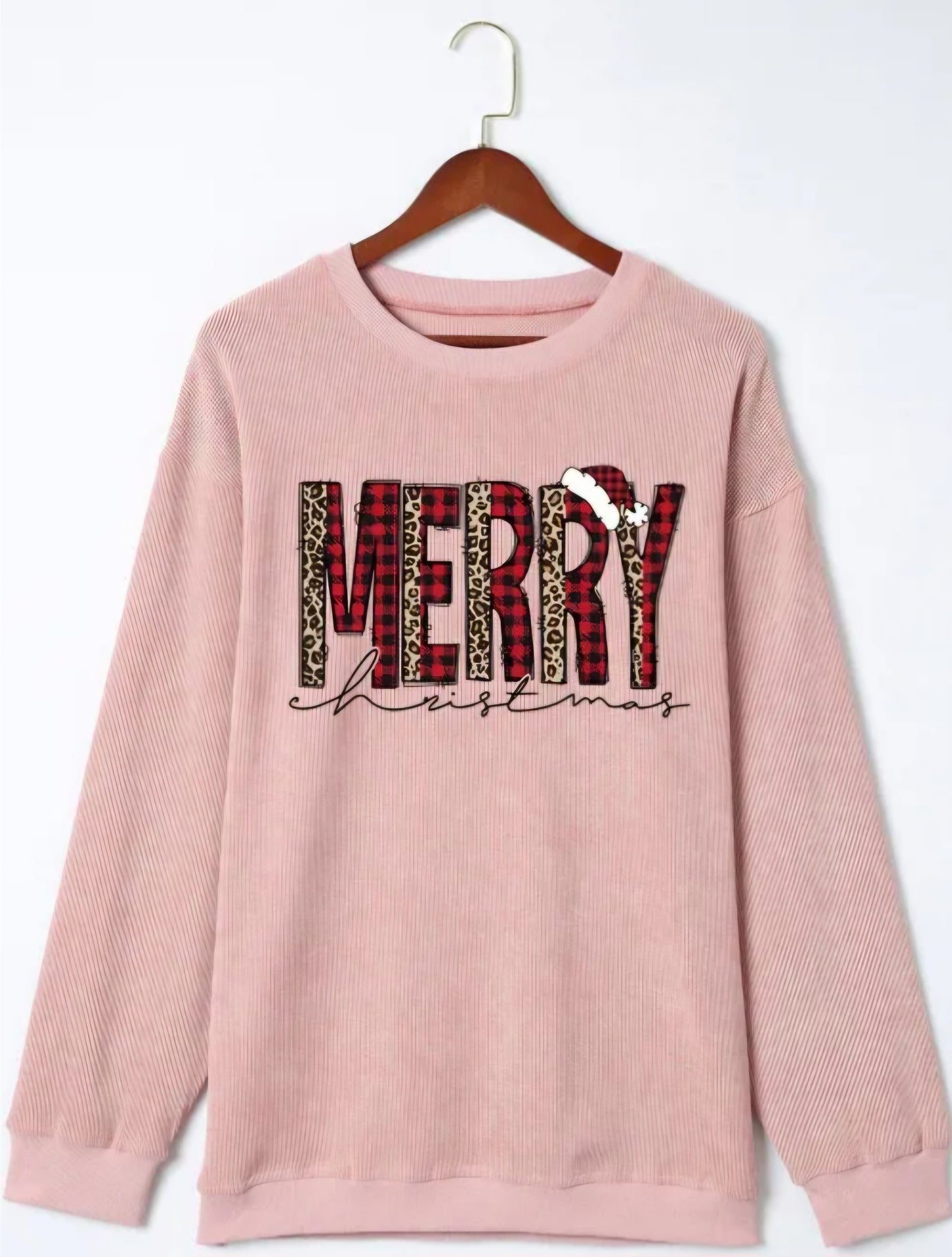 "Have a Very Merry Christmas" Pink Merry Christmas Sweater