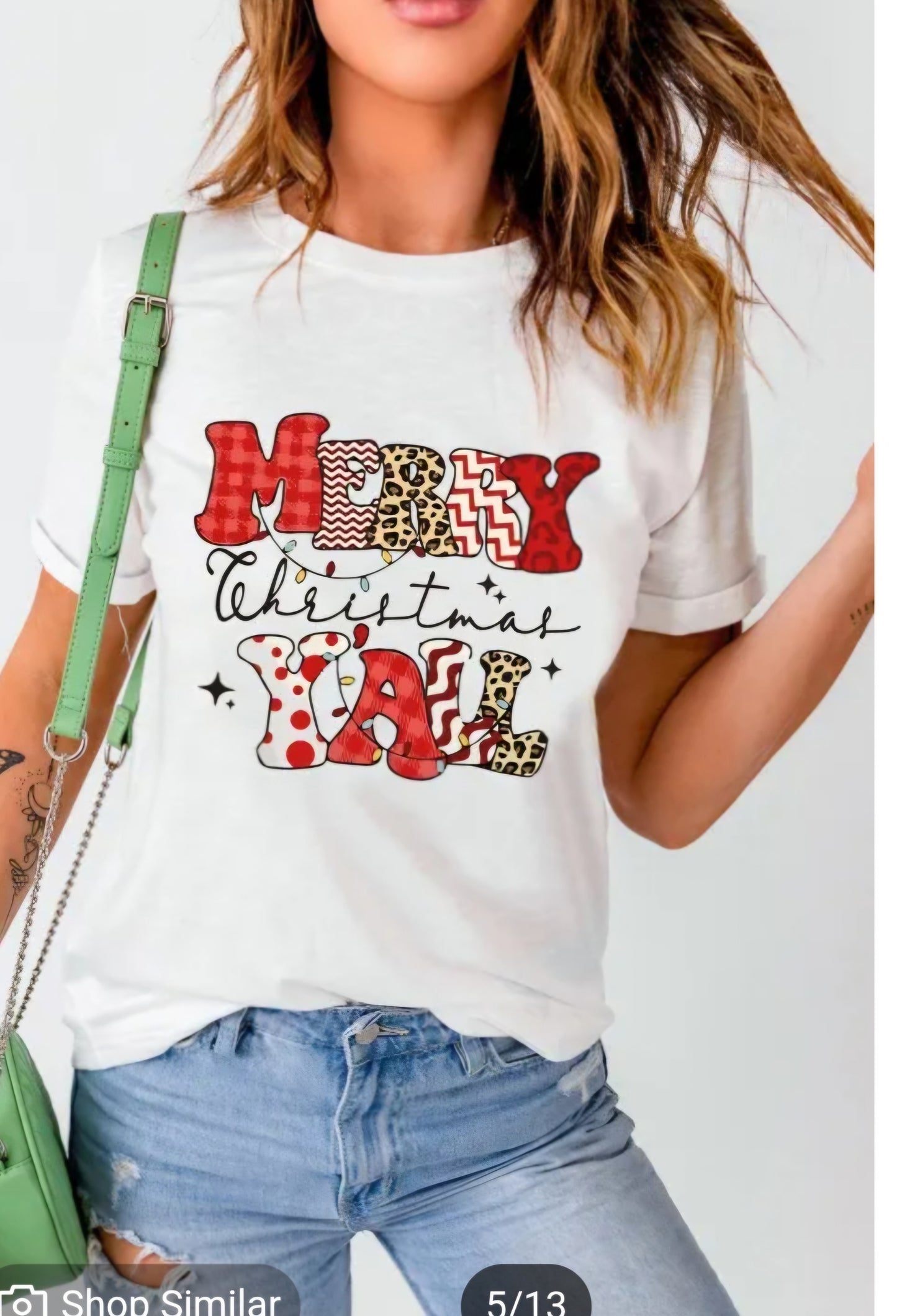 "Have a Holly Jolly Christmas" Merry Christmas Y'all T-Shirt